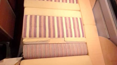 Colorado – Kompakter Camper, kurze Aussenmaße, aber trotzdem mit allem ausgestattet. 