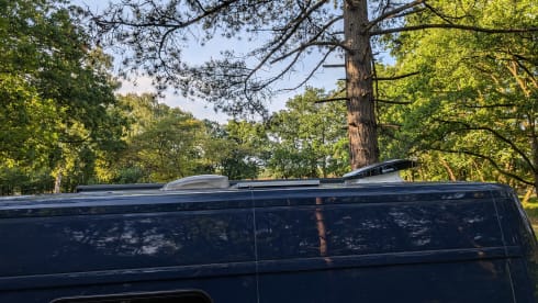 newly built camper