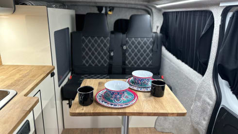 Skye3, 4 berth campervan with pop top