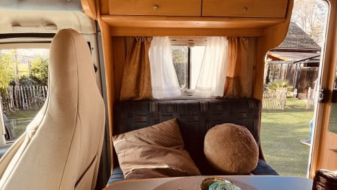 Milly – our Low budget 4 person camper with 3 sleeping places 2006