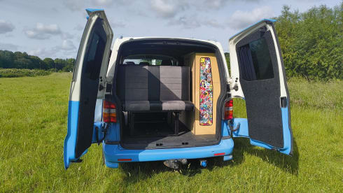 2 berth Volkswagen campervan from 2006