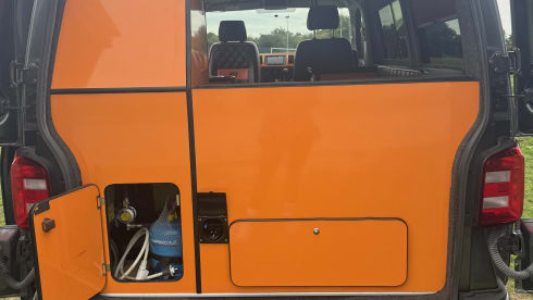 4 berth Volkswagen campervan from 2016