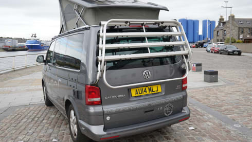 4 berth Volkswagen campervan from 2014