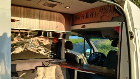 July – Unique Off-Grid Bus Camper - Luxurious, Spacious and Fully Self-Sufficient!