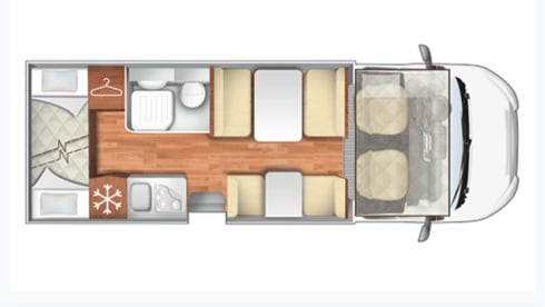 Wolly – 5p Ford alcove from 2019