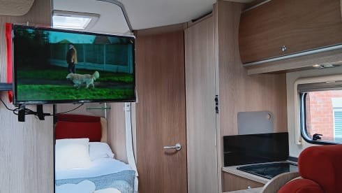 Bertie  – 4 berth Bürstner semi-integrated from 2012