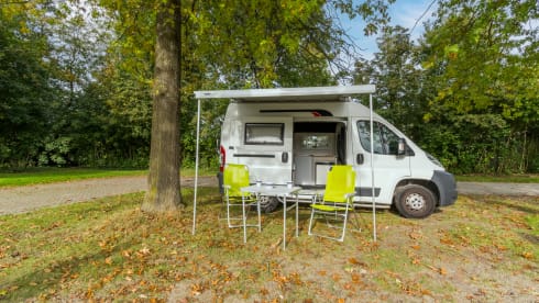 Peugeot Boxer L1H2 bus camper, perfect for a quick getaway.