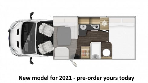 Davina – 4 Berth Zefiro 655 - Excellent family moho & easy to drive! 