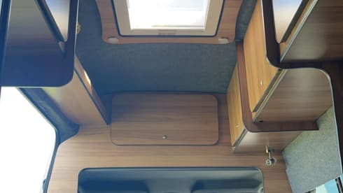 3 berth Mercedes-Benz campervan from 2015
