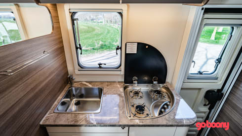 Ideal family camper for 6 people