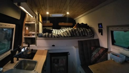 Comfortable camper van