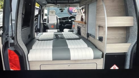 4 berth Volkswagen campervan from 2020