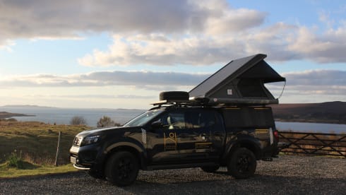 Highland Overland - Shackleton  – Overland Trucks to rent in the Scottish Highlands (Inverness airport )