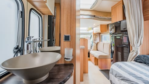 Camper met sfeer – 4 Person Chausson half integral