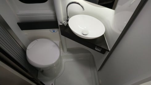 New, spacious 4-person CamperVan