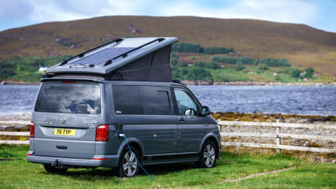 Christian Grey – Family Friendly T6 Camper, for 2-5 people "have a read on"
