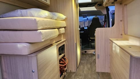 Tova – Camper van for adventure trips.