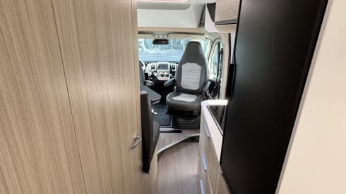 Adria campervan for 2 people
