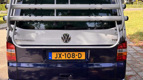 Rugged VW T5 camper van