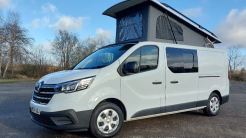 4 berth Trafic campervan - perfect for family adventures