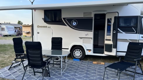 GOLFHUT – Mobil home + Climatisation + Wifi