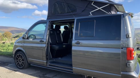 4 berth Volkswagen Transporter from 2016