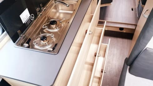 C13 – Sun Living Wohnmobil für 2 Personen ab 2021
