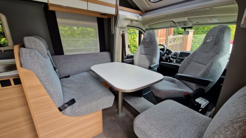 Dethleffs Just90 from 2023 with length bed 