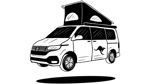 4p Volkswagen campervan uit 2021