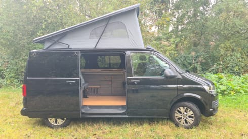 VW Transporter with luxurious interior and 
