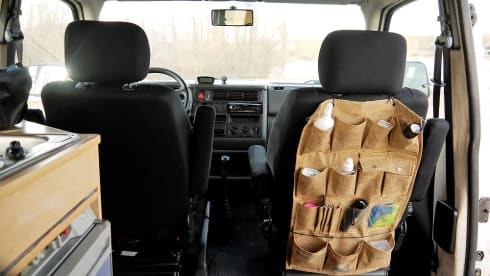 Compact extended Volkswagen with lifting roof