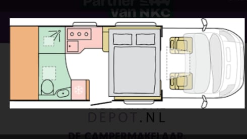 Ruimtewonder – Spacious 4p Adria Mobil semi-integrated from 2020