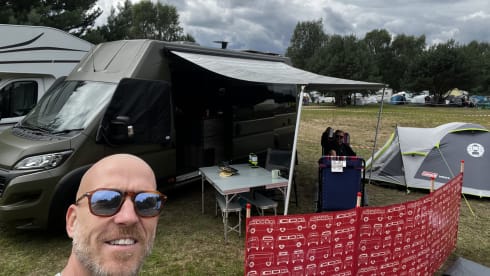 Big Tony – 5 berth Peugeot boxer campervan. Brand New off grid conversion