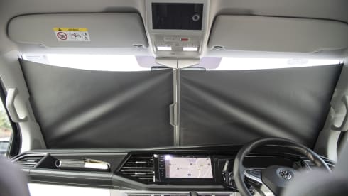 VAN MORRISON – YN20ECV VW CALIFORNIA CAMPER RENTAL, SUPER HIGH SPEC INC BIKE RACK