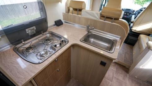 Buddy – 4 berth Bürstner bus from 2016