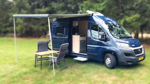 Compact, compleet en klaar voor avontuur – 2p Pössl Road Camp 540 (Fiat Ducato) from 2019