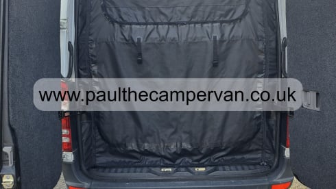 Paul – 2 1/2 berth Luxury Mercedes Campervan, with kennel - Inclusive Insurance
