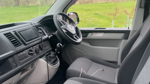 4 berth Volkswagen campervan from 2018
