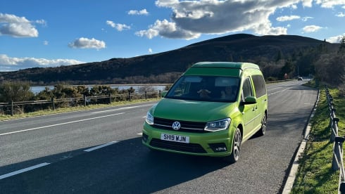 2 berth Volkswagen campervan