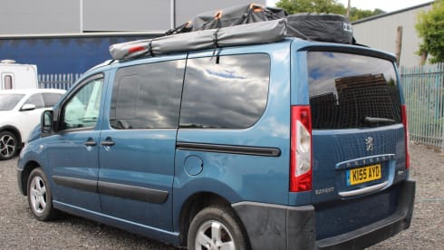 Saydie – 2 berth Peugeot campervan from 2012