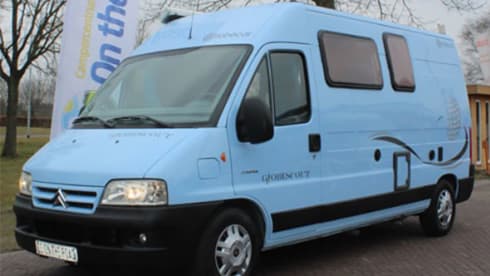 Comfortable camper bus