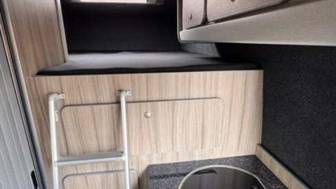 4 berth Mercedes-Benz campervan from 2019