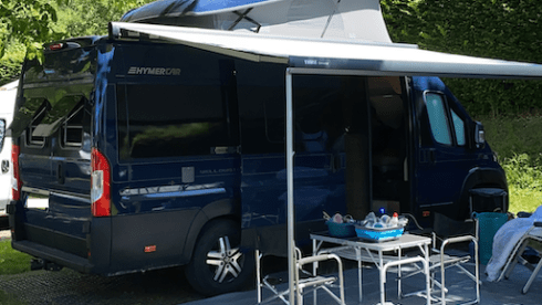 Fiat Hymercar Emmen  – Complete 4 Pers. Fiat Hymer Yellowstone Buscamper Sleeping Roof Model 2018. 