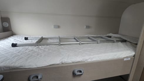 The MoHo – 6 berth Swift alcove from 2022