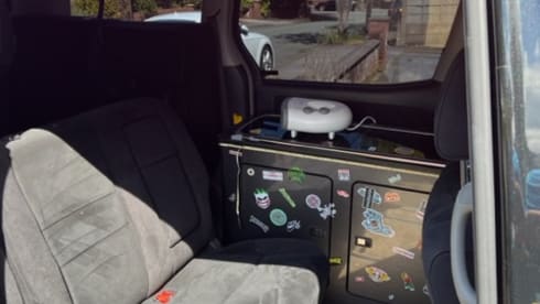 4 berth Toyota campervan from 2008