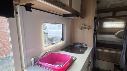 Familiaal camper – 6p Fiat alcove uit 2016