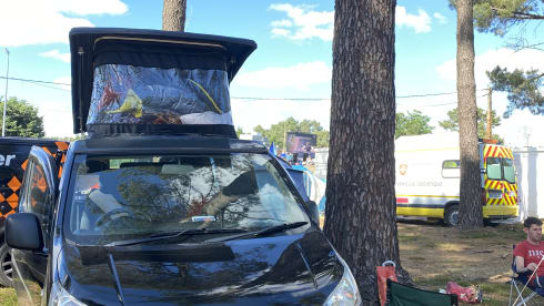 2 berth Nissan bus from 2017