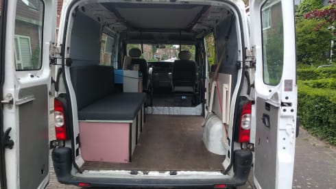 Self-build van from 2010, 9 persons