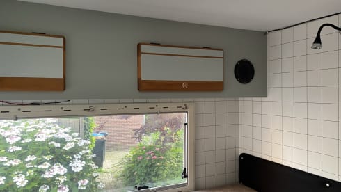 Comfortable retro touring camper.