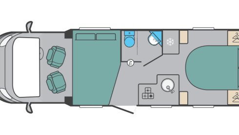 Sally – Swift Escape 694 - 4 Berths of Spacious Luxury with Insurance included